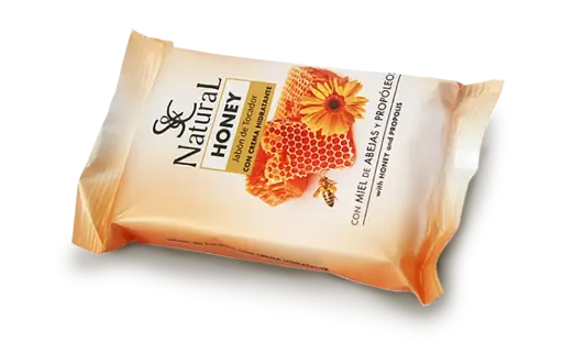 Jabón de Tocador Natural con Miel de Abejas y Propóleo